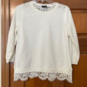 The Limited cream sweater.